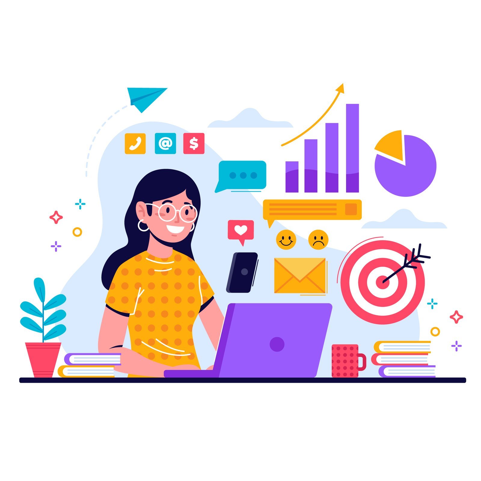 Digital marketing services overview — website development, SEO, social media and content strategy by Coverbox